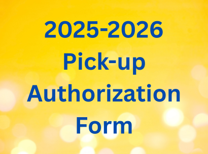  Pickup Authorization Form